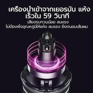 YOOKIE【New ! 】ไดร์เป่าผม ลมแรง แบบพกพา ไอออนลบ 200 ล้าน แห้งเร็ว ปกป้องเส้นผม ไม่ทำลายเส้นผม เครื่องเป่าผม ลมร้อน/ลมเย็น