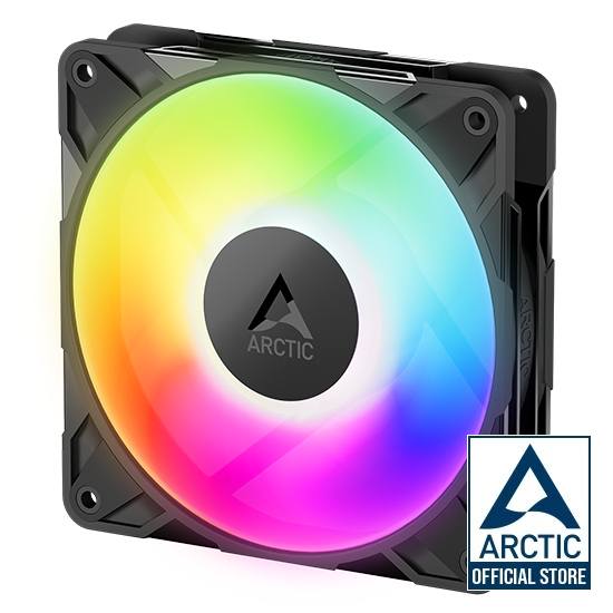 ARCTIC P12 PRO A-RGB REVERSE 3 PACKS BLACK(Computer fan / พัดลมระบายความร้อนคอมพิวเตอร์) - รูปที่ 2