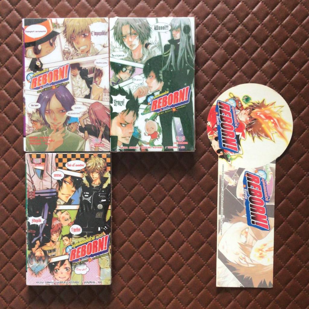 ครูพิเศษจอมป่วน รีบอร์น Reborn! Secret Bullet #01-05 SiamInter Light Novel และ ที่คั่นหนังสือขนาดใหญ่ [YoLaCh]