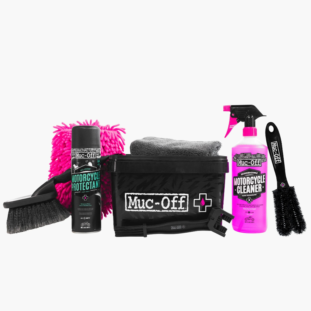 Muc-Off 8 in 1 Motorcycle Cleaning Kit ชุดเซ็ตดูแลรถจักรยานยนต์ 8-in-1