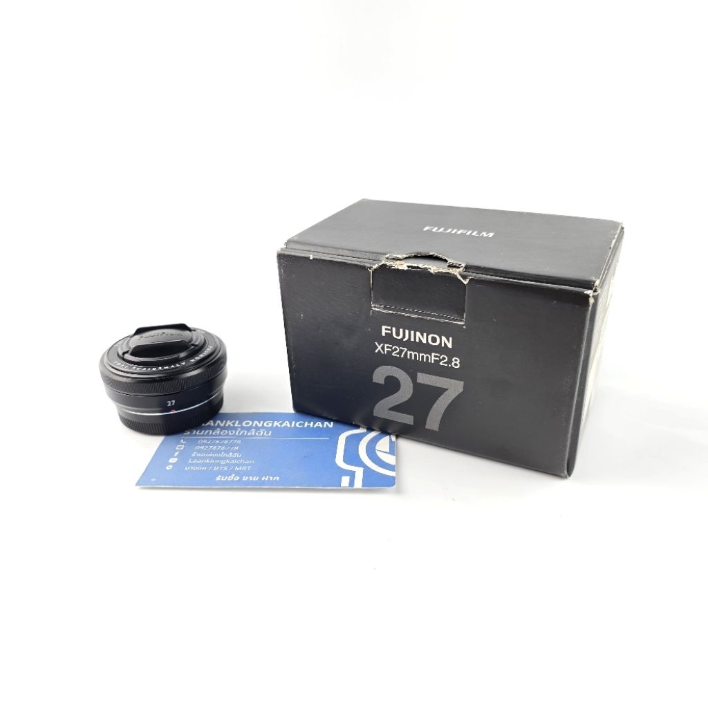 เลนส์ FUJINON XF 27mm F2.