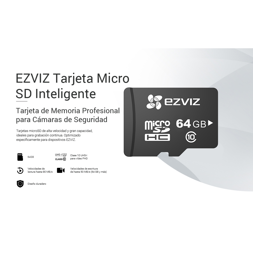 EZVIZ 64GB CS-CMT-CARDT64G-D SMART MICRO SD CARD