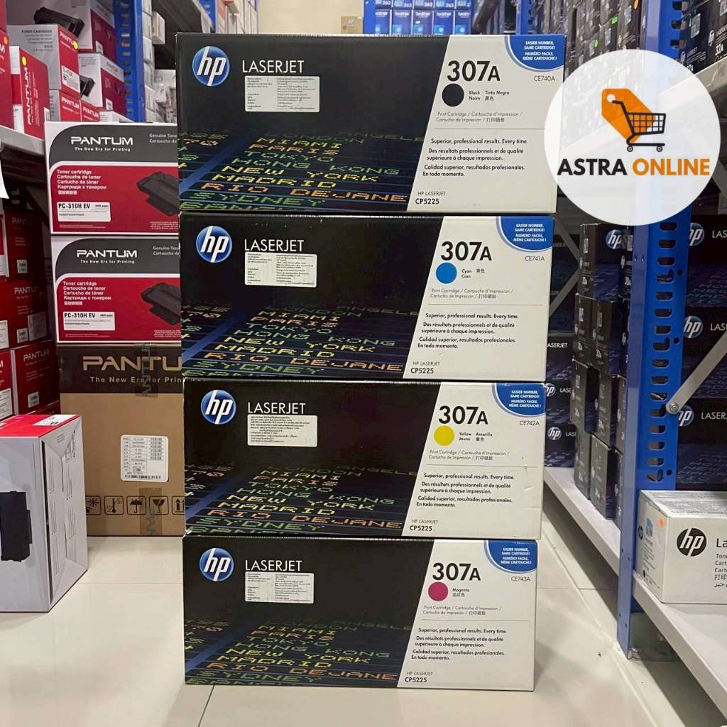 HP 307A CE740A CE741A CE742A CE743A (BK,C,M,Y)