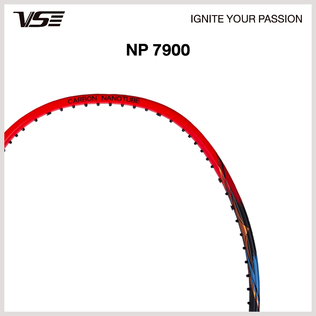 VS ไม้แบดมินตัน รุ่น NanoPower 7900 5U แถมกริปคละสี+เอ็น+ซอง *ขึ้นเอ็น กรุณากดที่ตัวเลือกขึ้นเอ็นเท่านั้น* - รูปที่ 2