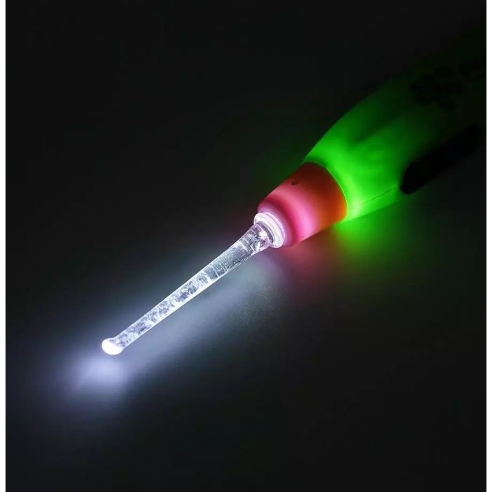 ไม้แคะหู ไม้แคะหูมีไฟ LED ทำความสะอาดหู ที่แคะหูแบบมีไฟ ไม้แคะหูขนาดเล็กสำหรับเด็ก LED Ear Pick Remover พร้อมส่ง - รูปที่ 4