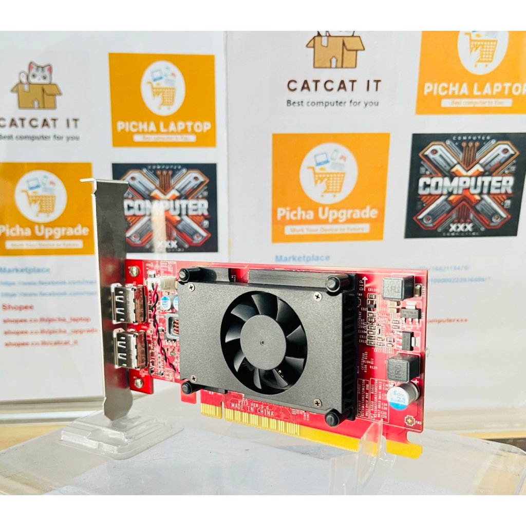 การ์ดจอ Lenovo FRU00PC596 601 Nvidia GeForce GT720 1GB DDR3 DP portx2 มือสอง (คลัง15)