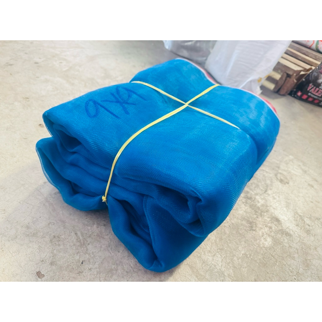 ผ้าลานตากข้าว ผ้าลาน เย็บสำเร็จพร้อมใช้งาน มีหลายขนาด มุ้งไนล่อนอย่างดี - รูปที่ 4