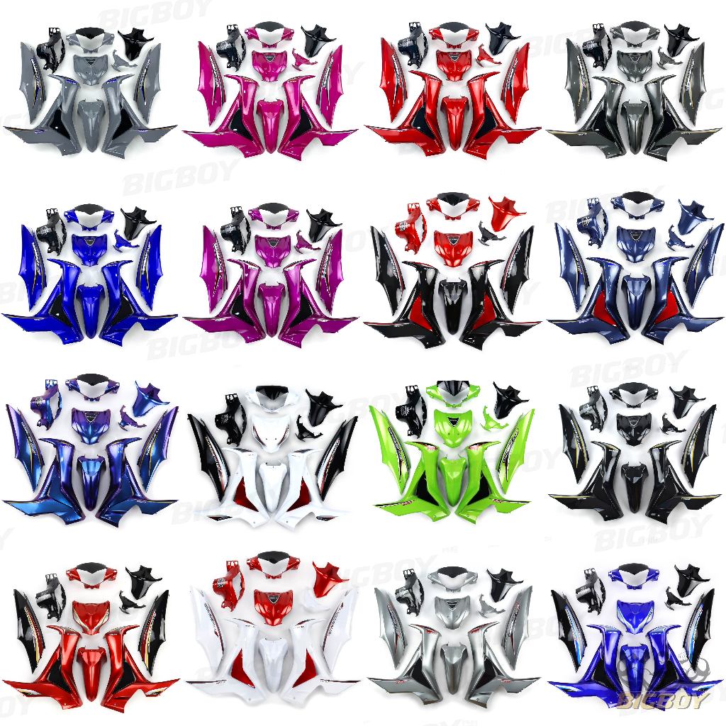 BigBoy ชุดสีเวฟ125i wave125i ปลาวาฬ (ชุด13ชิ้น)  ชุดสีWave 125i ปลาวาฬ ชุดสีWave125i ปลาวาฬ ชุดสีเวฟ125i 2012-2017