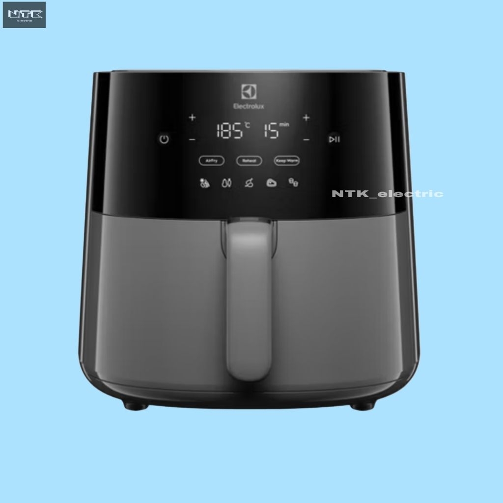 Electrolux E5AF1-600P หม้อทอดไร้ น้ำมัน Ultimate Taste 500 ความจุ 5 ลิตร สีดำ