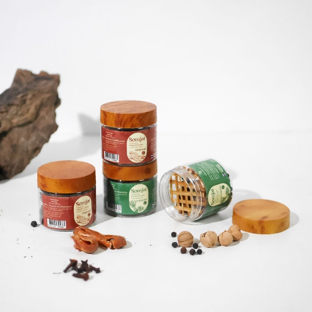สมใจเครื่องหอม Somjai Herbal inhaler