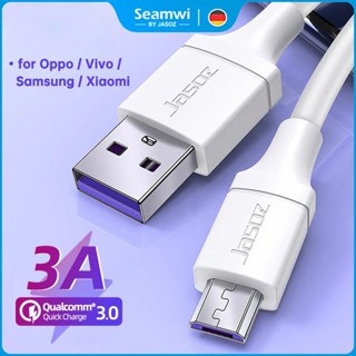 Seamwi Micro USB 3A สายข้อมูล สายชาร์จเร็ว ชาร์จ สำหรับ USB …