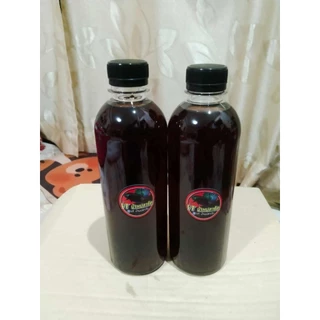 น้ำหมักใบหูกวางผสมสีเสียด(500ml)