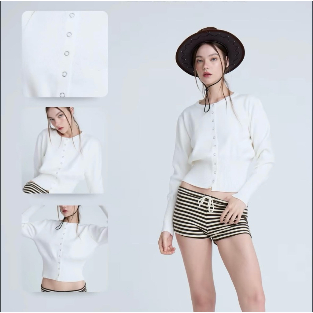 Bico_official new in pack สีขาว คาดิแกน