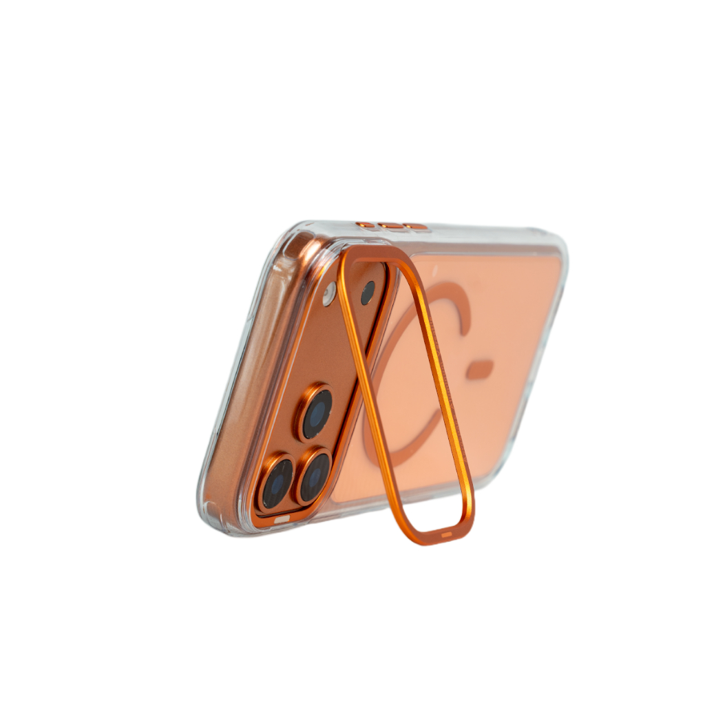 KINGBULL รุ่น  Clear Mag Lens Stand เคสสำหรับ iPhone 17 / 17 Air / 17 Pro / 17 Pro Max