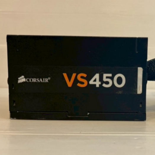 POWER SUPPLY (อุปกรณ์จ่ายไฟ) CORSAIR VS450 - 450w.