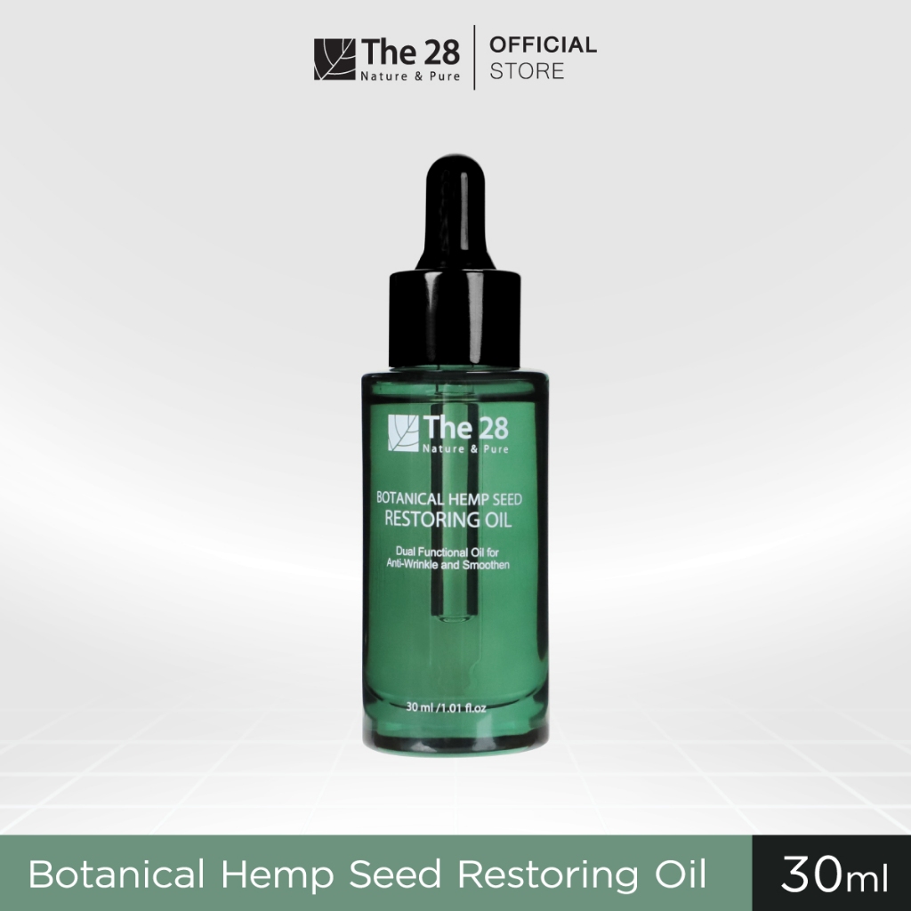 The28 Botanical Oil 30 ml เซรั่มออยเพิ่มความชุ่มชื้น