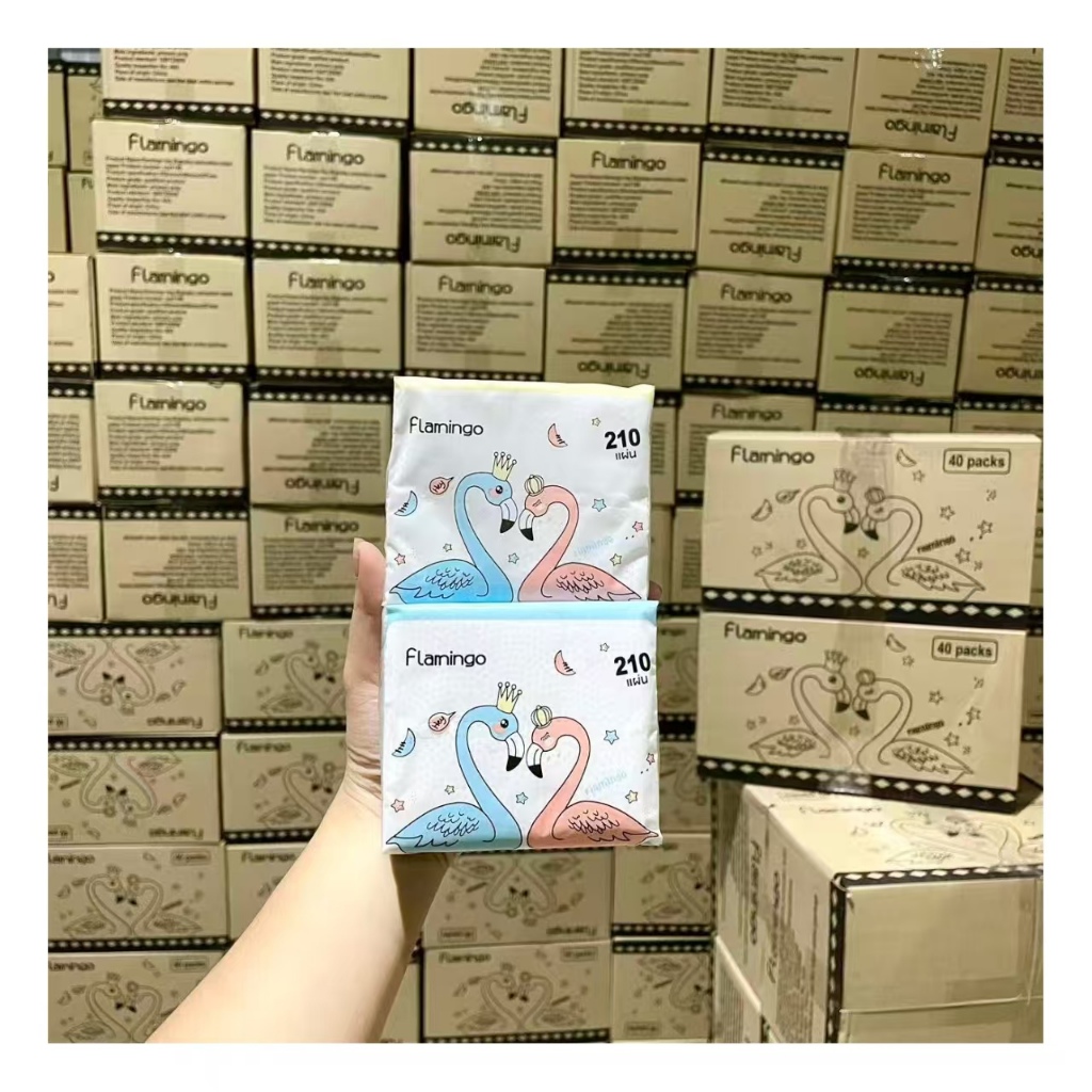 กระดาษทิชชู่ ยกลัง! 1 ลังมี 40 ห่อ ไร้ฝุ่น ไม่เป็นขุย ไม่ยุ่ย สุดคุ้มมาก ซื้อยกลัง   ทิชชู่แผ่นสั้น เหนียว หนา นุ่ม