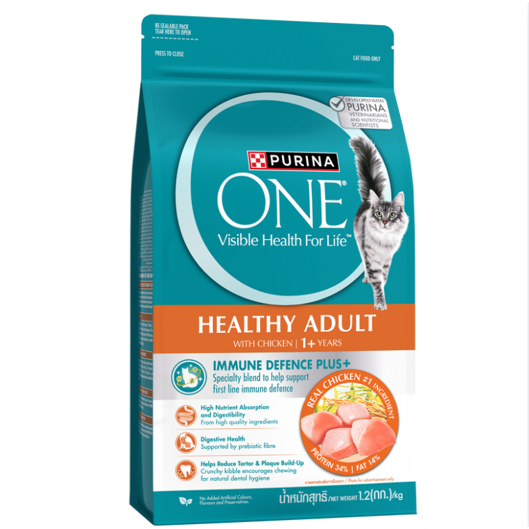 Purina One 2.7 - 6.6 kg. อาหารแมวสูตร ซุปเปอร์พรีเมี่ยม มีหลากหลายสูตร สำหรับแมวทุกสายพันธุ์ - รูปที่ 7