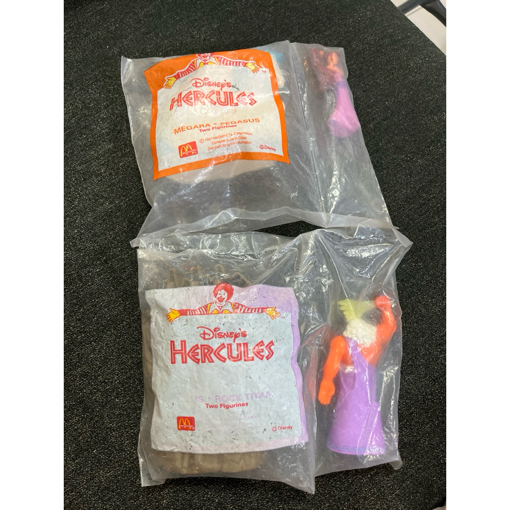 McDonald’s happy meal Disney’s Hercules (ห่อเก่า ไม่แกะ)