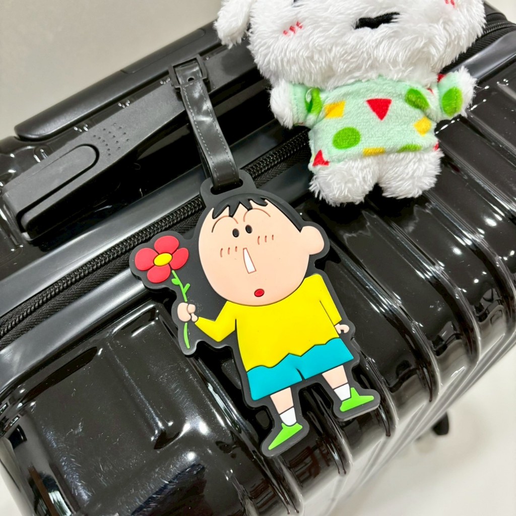 ส่งจากไทย ที่ห้อยกระเป๋า Luggage Tag โบจังกับดอกไม้ ป้ายชื่อ ซิลิโคน น่ารัก อุปกรณ์เสริมสำหรับเดินทาง 85016