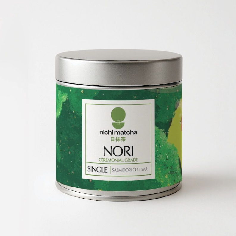 NICHI MATCHA | ผงมัทฉะเกรดพิธีการ Nori | Saemidori, Single Cultivar 30g