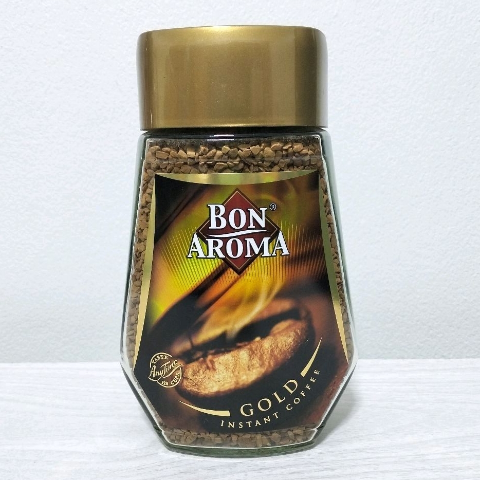 Bon aroma บอน อโรมา โกลด์ กาแฟสำเร็จรูปชนิดฟรีซดราย ปริมาณ200 กรัม