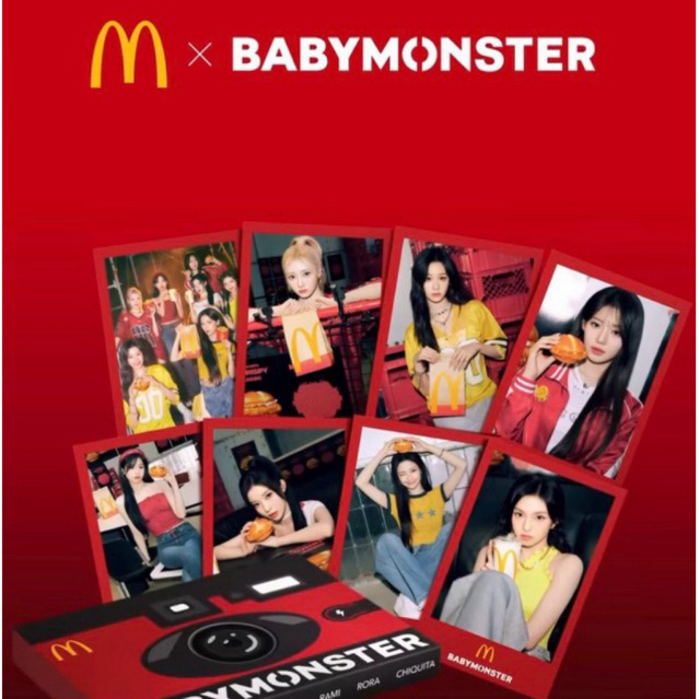 การ์ด BABYMONSTER × McDonald's 2.0