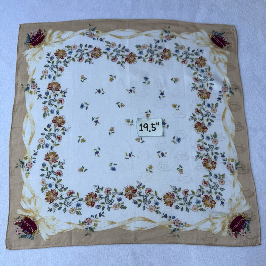 Minton ผ้าเช็ดหน้า มินตัน