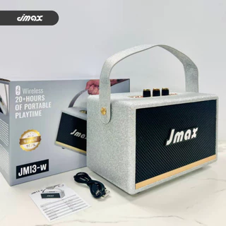 ลำโพงบลูทูธ JMAX-JM13 24W แบตเตอรี่ 3000mAh พร้อมสายหิ้ว ปรับเบสได้ ของแท้100% Bluetoothไร้สาย
