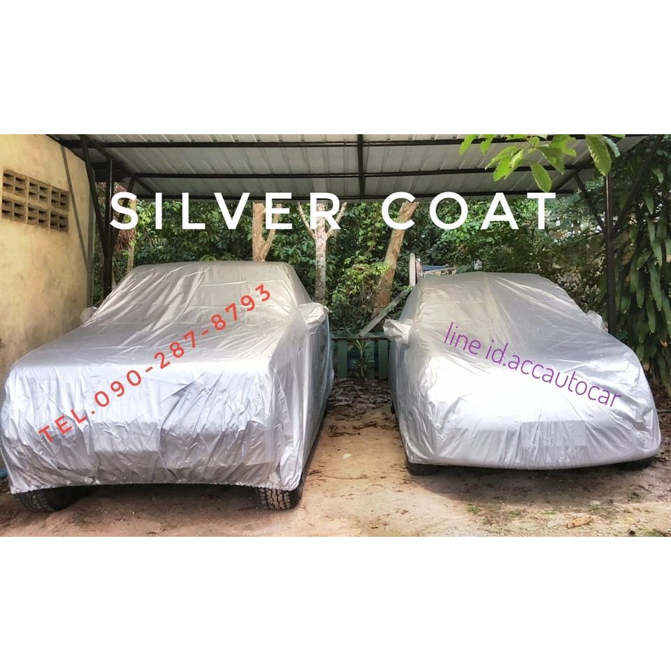 ผ้าคลุมรถ Mercedes Benz C200  w204   ผ้า Silver Coat งานตรงรุ่น - รูปที่ 7
