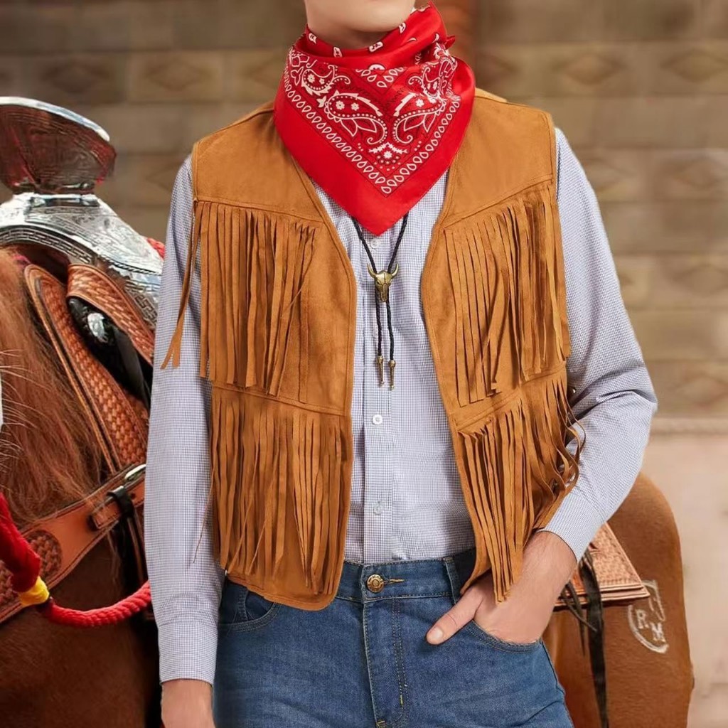 PDD-JC แจ็คเก็ตคาวบอยชาย,หญิง Cowboy Jacket 🚚ด่วนมีส่งGrabค่า