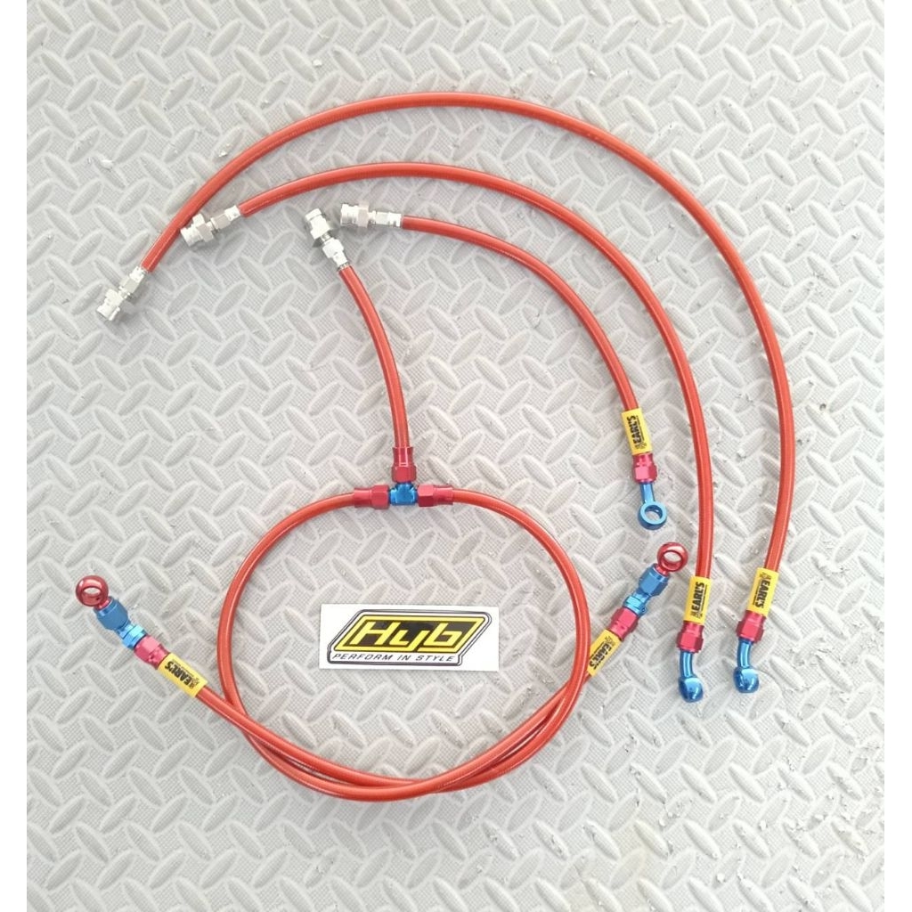 สายเบรค Yamaha Mt09 ทั้งคันปั๊มเดิม และแบบอ้อมโช๊ค