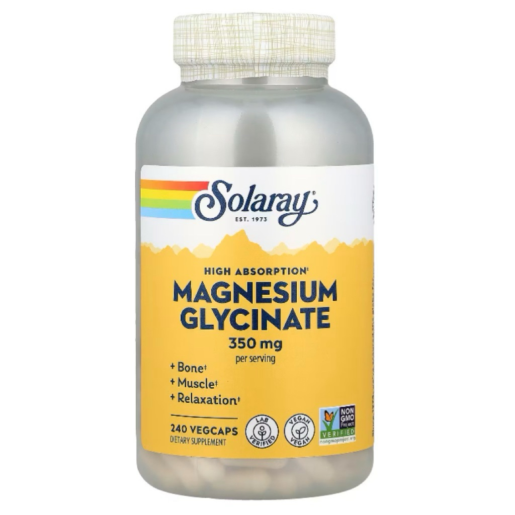 Solaray/Magnesium -Glucinate240vegcap