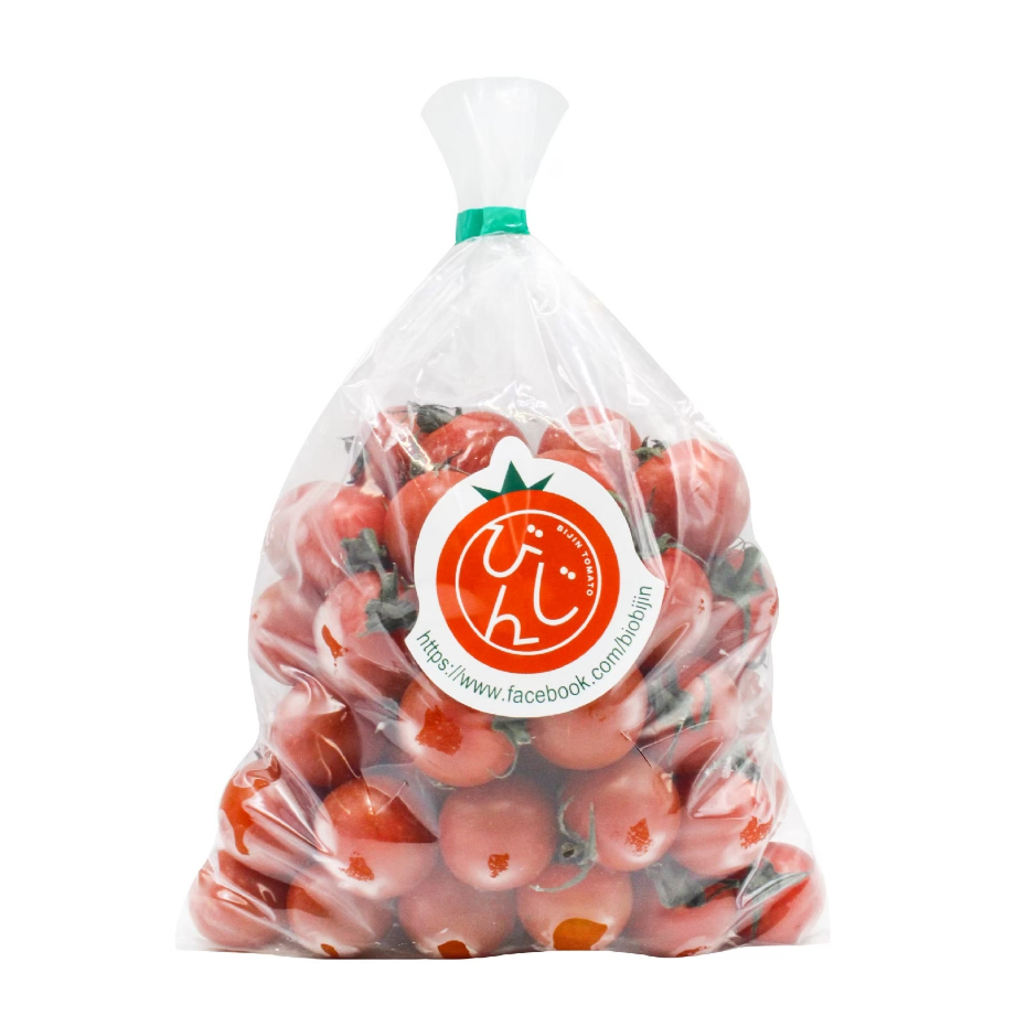 “มะเขือเทศญี่ปุ่น พันธุ์แท้ สดใหม่ทุกวัน จากฟาร์มคุณภาพ”