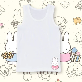เสื้อซับในเด็ก เสื้อกล้ามเด็กหญิงลาย มิฟฟี่ นุ่ม ใส่สบาย ระบายอากาศได้ดี ไซส์ 1-11ปี #เสื้อกล้าม