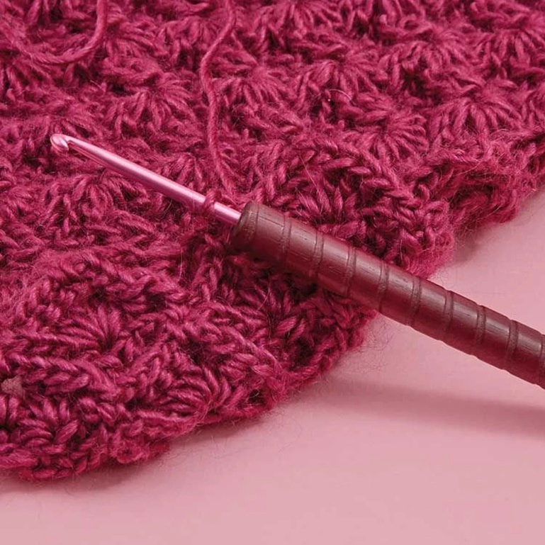 addi Unicorn Purpleheart Crochet Hook เข็มโครเชต์ ด้ามไม้ Amaranth แท้ จากเยอรมนี 🇩🇪 (597-2) - รูปที่ 5