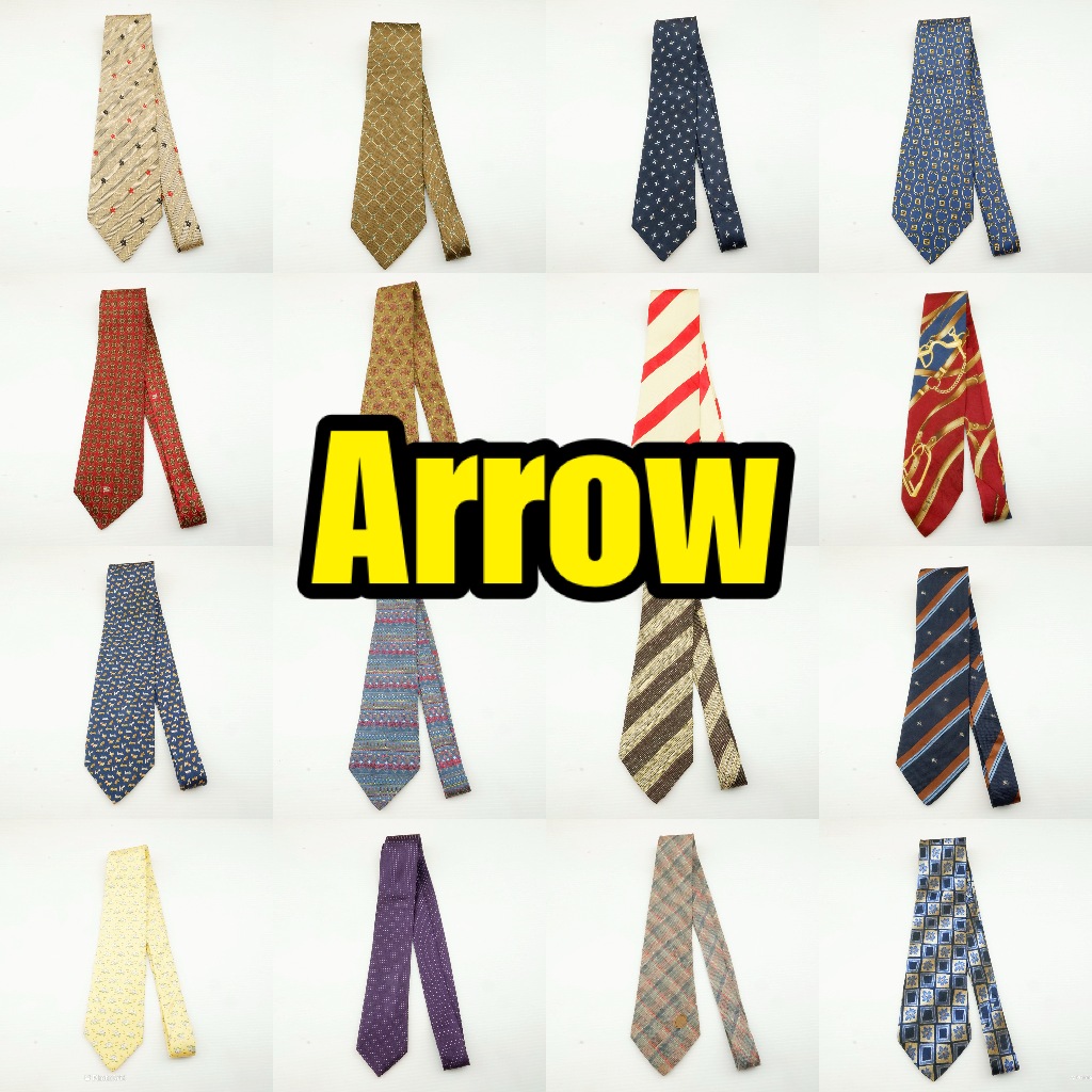 เนคไท Arrow Necktie Arrow – เนคไทแบรนด์เนม Luxury Necktie เนคไทมือสอง