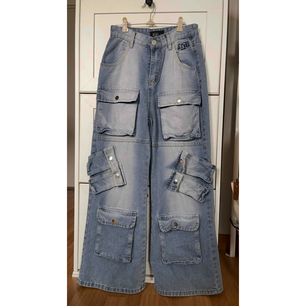กางเกงยีนส์คาร์โก้ Angel Bra Bra Size.S