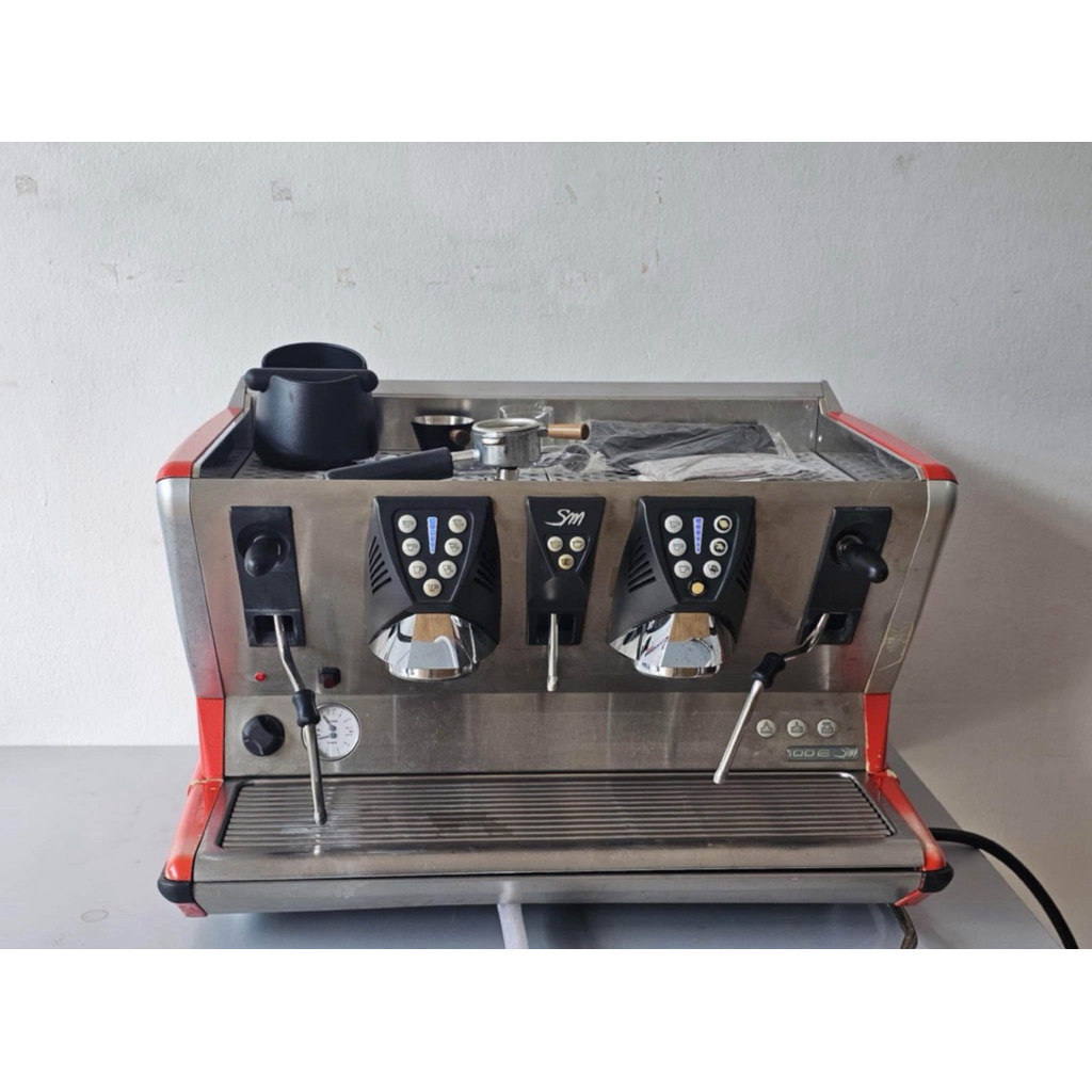 เครื่องชงกาแฟมือสอง La San Marco 100E 2 Grเครื่องทำกาแฟ ลา ซาน มาร์โก้ 100E 2 หัว