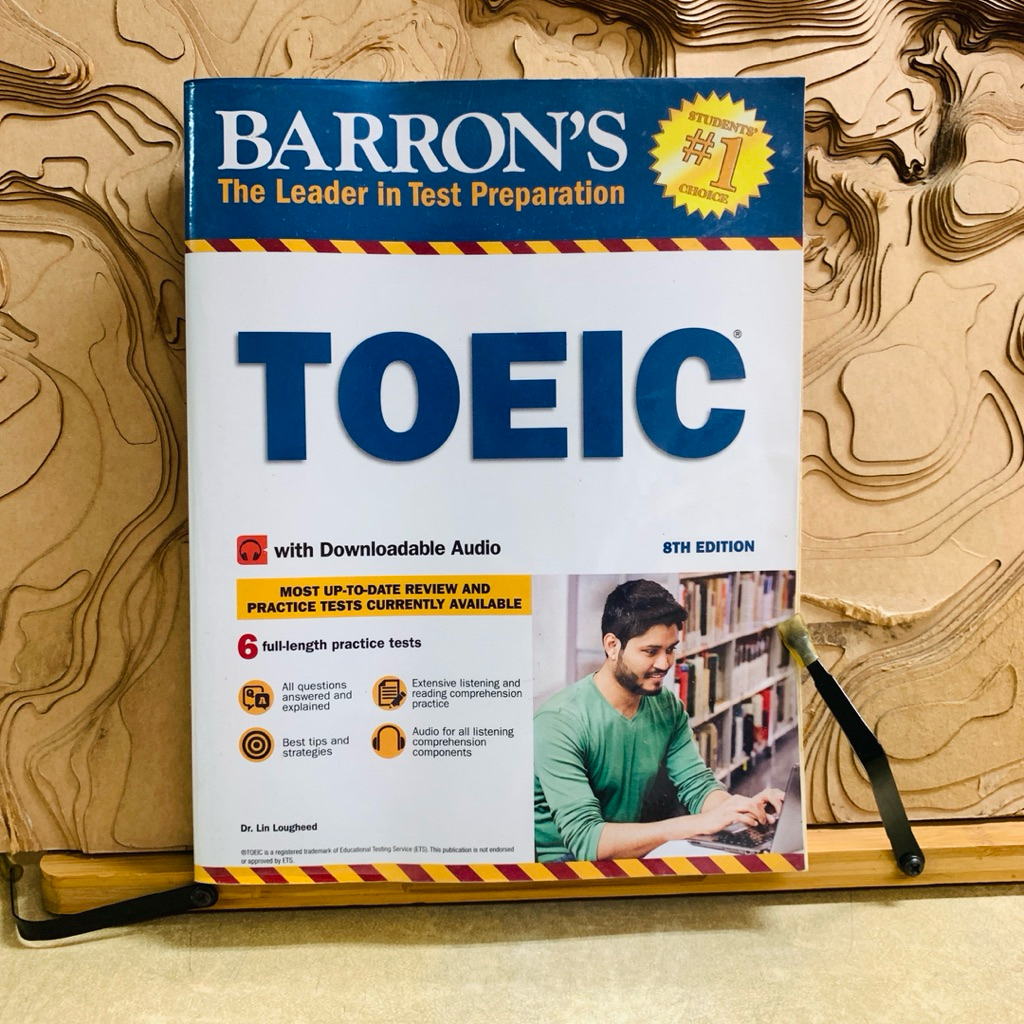 ฝ412 TOEIC BARRON'S The Leader in Test Preparation