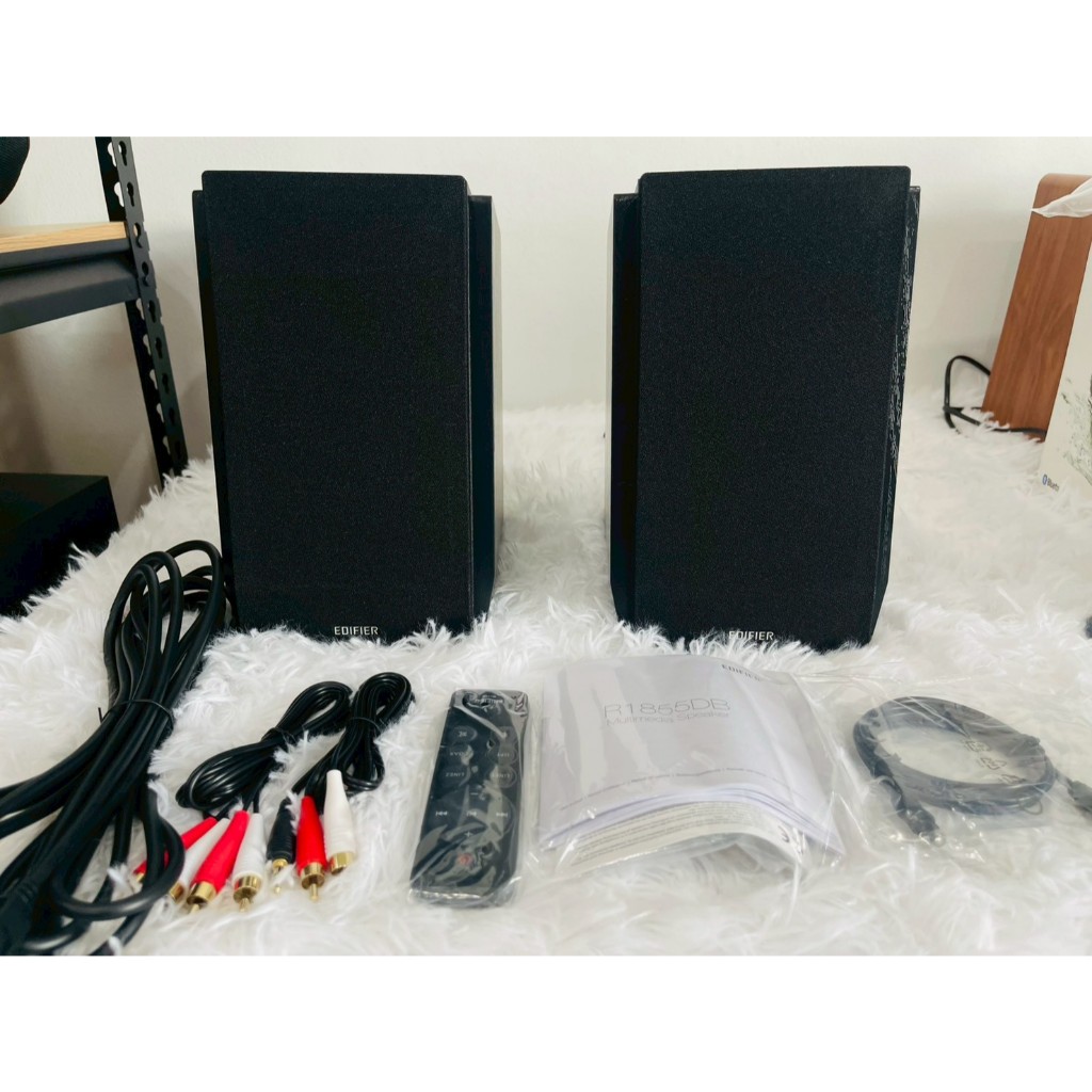 EDIFIER R1855DB  ลำโพงซับวูฟเฟอร์ สีดำ มือ 2 ในสภาพเหมือนใหม่ ประกันศูนย์ไทยเหลือ ใช้งานได้ปกติ