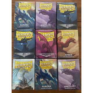 Dragon Shield Matte Sleeves ซองใส่การ์ดไซส์มาตรฐาน 100 ซอง