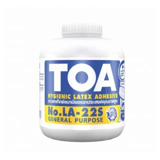 TOA (ยกกล่อง) กาวลาเท็กซ์ ทีโอเอ LA-22S ขนาด 8, 16 และ 32 oz.
