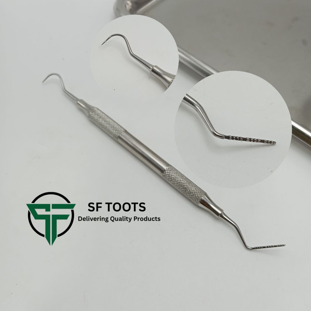 Double End Dental Explorer - Probe เครื่องมือตรวจในช่องปากแบบสองหัว ด้านหนึ่งเป็น Explorer แข็งแรง ท