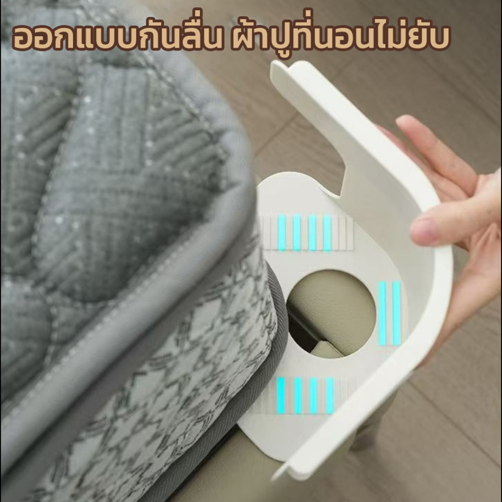 ตัวยึดผ้าปูที่นอนสอดมุม (4 ชิ้น/ชุด) ทำให้เตียงเรียบตึง ไม่ร่วง ไม่ร่องรอย