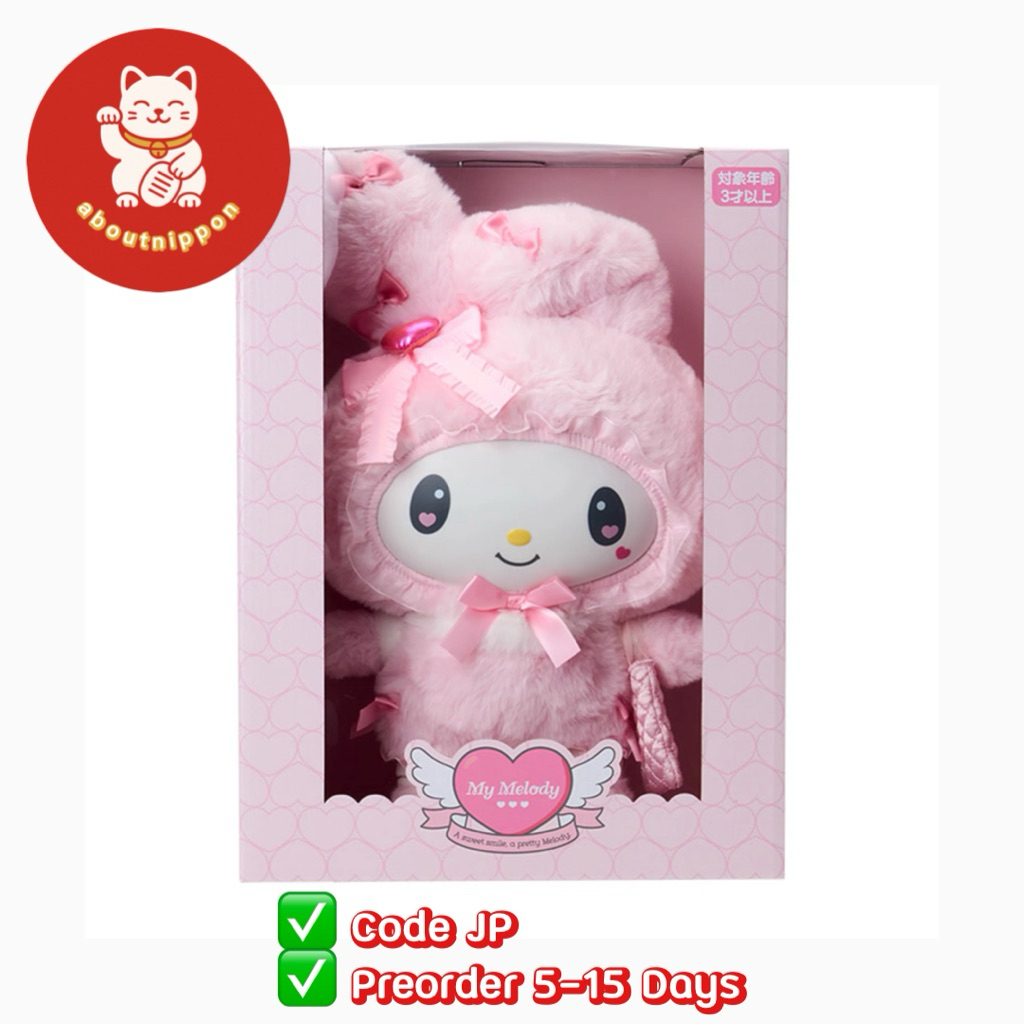 <พรี 5-15 วัน> ตุ๊กตา My Melody Soft Face Doll (Mellow Saro Miusa)