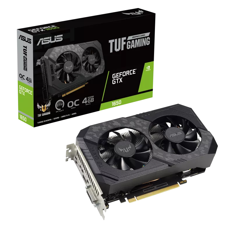 การ์ดจอ ASUS TUF GTX 1650 4GB GDDR6