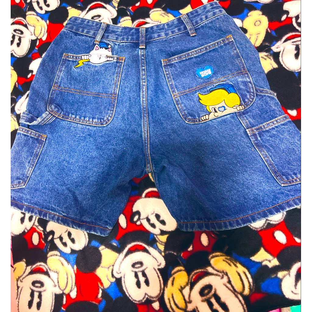 ส่งต่อHOMEBOYกางเกงขาสั้นรุ่น HB.HIDE.AND.SEEK.SHORT ไซส์M