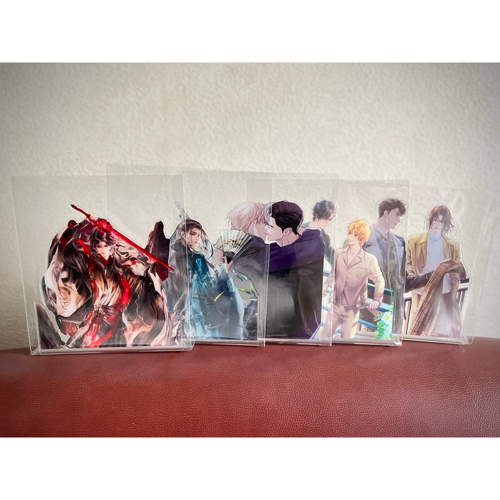 ที่กั้นหนังสืออะคริลิก ตัวร้ายอย่างข้าฯ ชาลาในอนธกาน เจ้าแห่งเลนกลาง Big Apple sense book