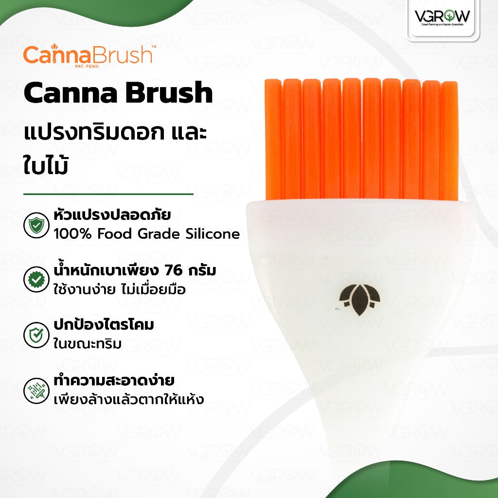 [ส่งฟรี] Canna brush แปรงทริมดอก แปรงทริมใบ แปรงทริม ของแท้ USA Cannabrush ตัดแต่ง แปลงปัดใบไม้
